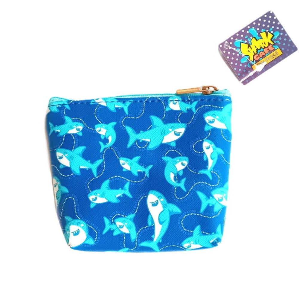 Porte-monnaie requin en PVC
