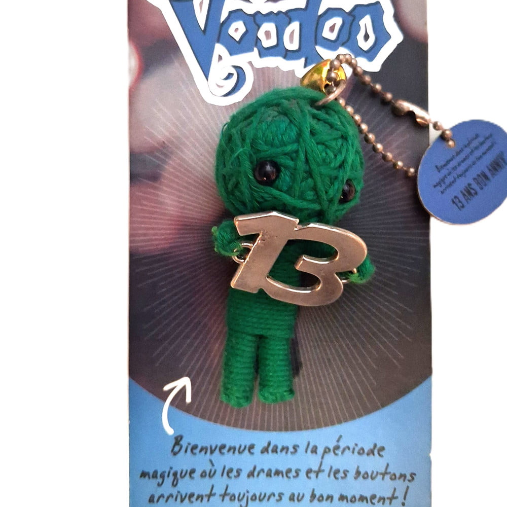 Poupée Voodoo 13 Ans Bon Anniv – Fétiche humoristique à accrocher