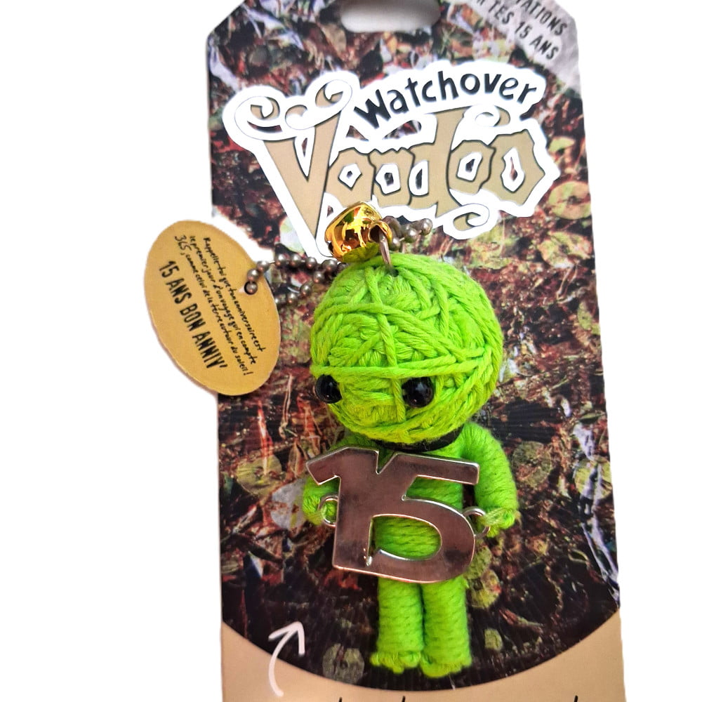 Poupée Voodoo 15 Ans Bon Anniv – Fétiche humoristique à accrocher