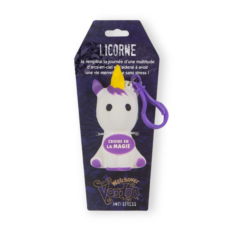 Poupée Voodoo anti stress Licorne
