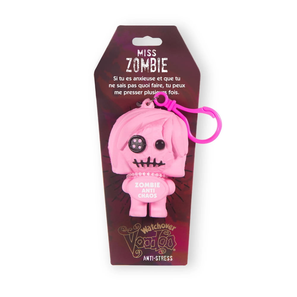 Poupée Voodoo anti stress Miss Zombie anti chaos