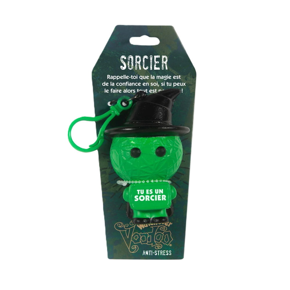Poupée Voodoo anti stress Sorcier