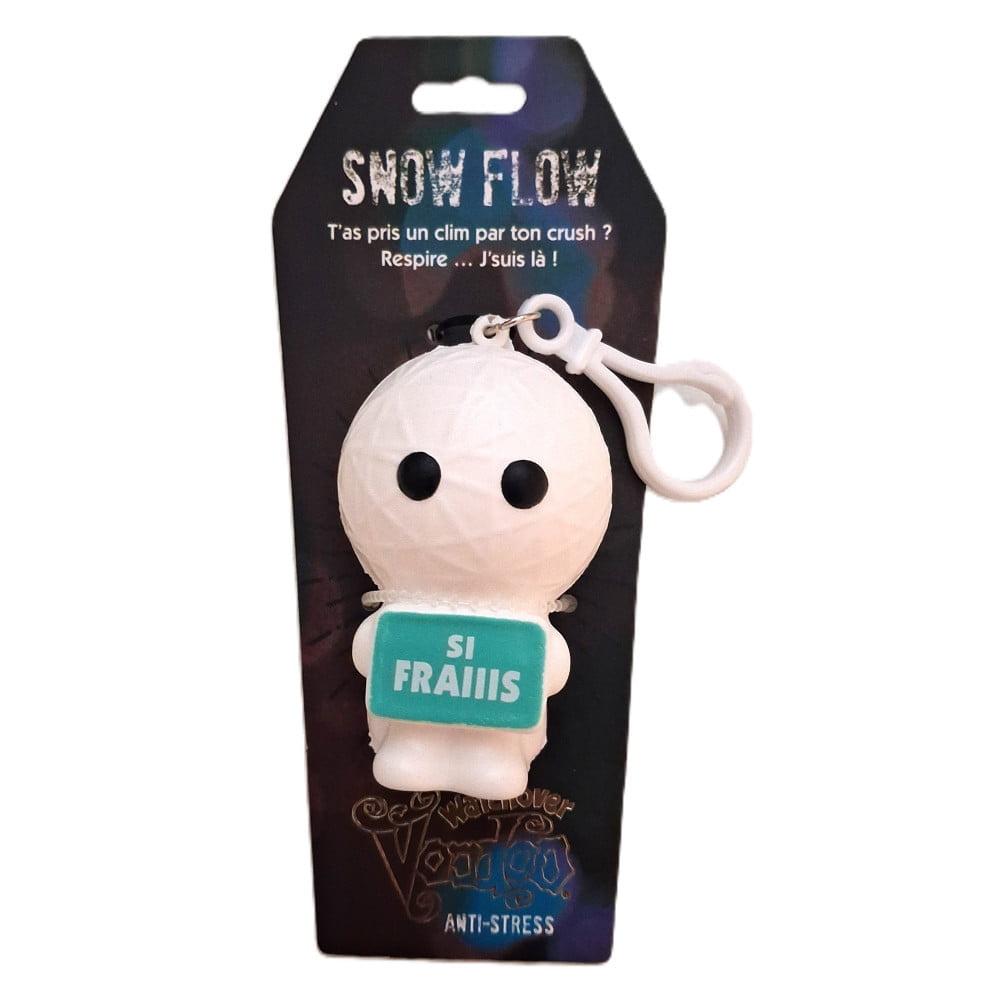 Poupée Voodoo Squishie Anti-Stress Snow Flow – Si frais