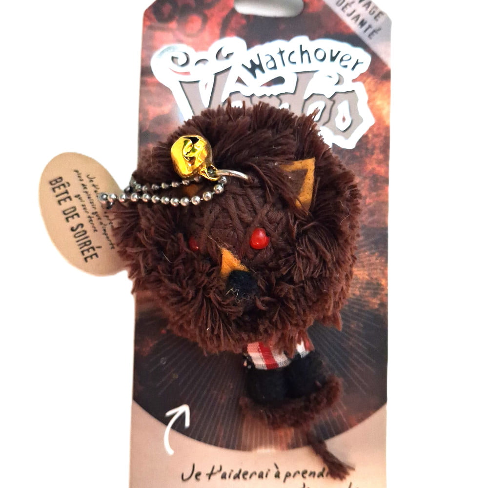 Poupée Voodoo Bête de Soirée – Fétiche humoristique à accrocher