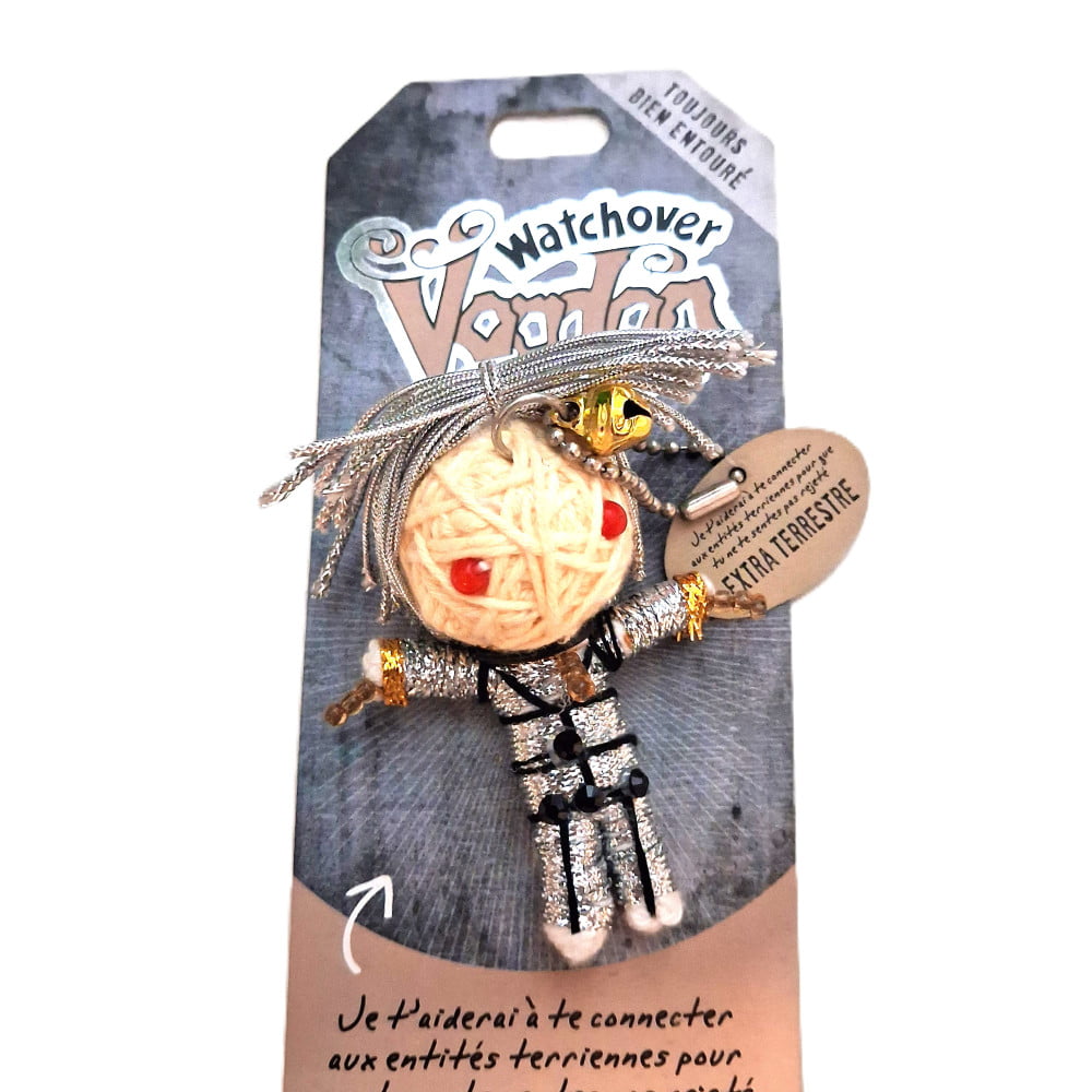 Poupée Voodoo Extra-Terrestre – Fétiche humoristique à accrocher