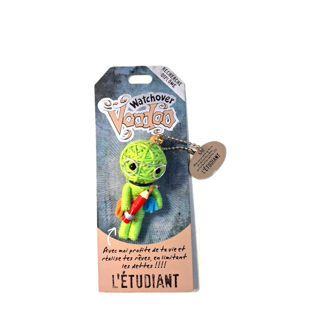 Poupée Voodoo L'Étudiant – Fétiche humoristique à accrocher