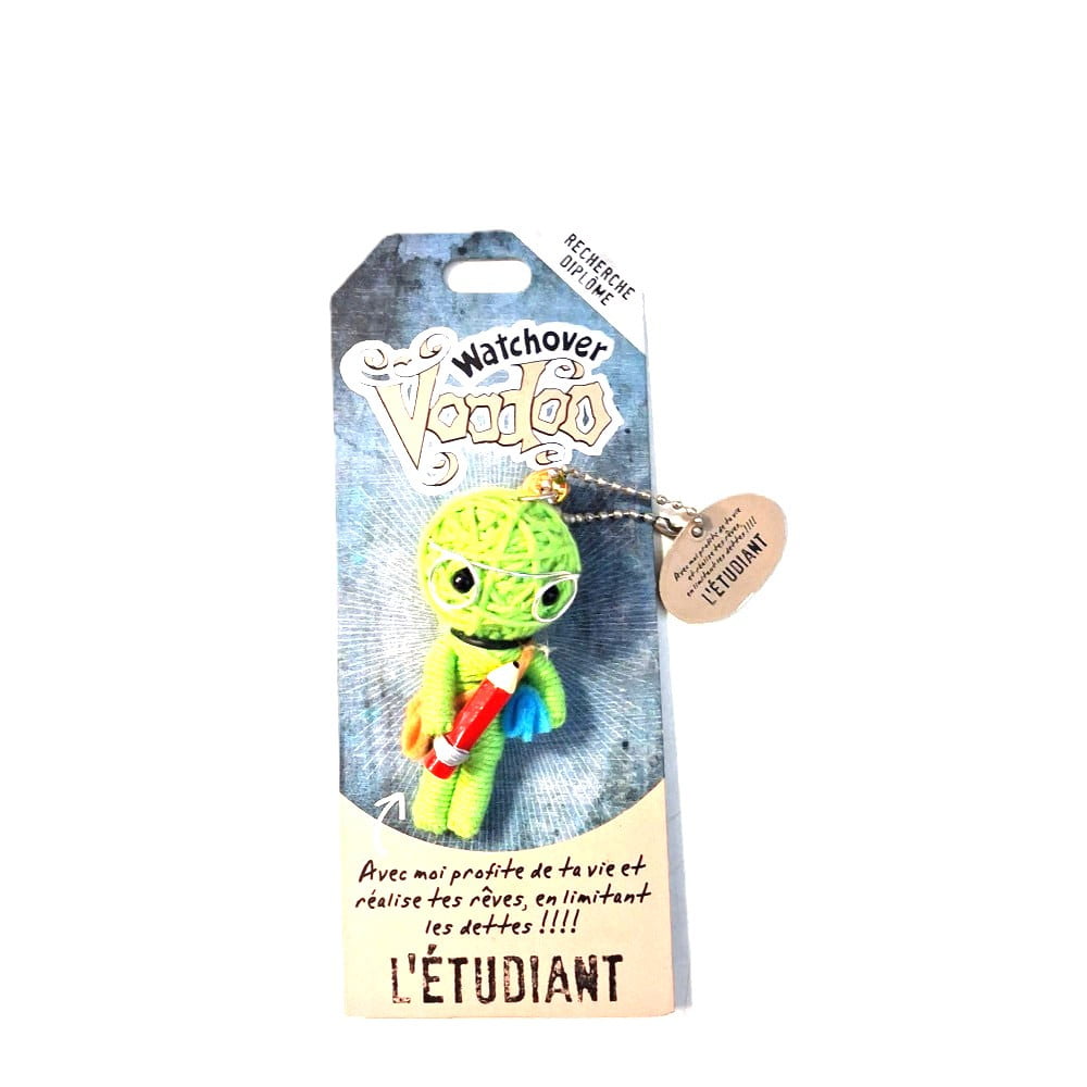 Poupée Voodoo L'Étudiant – Fétiche humoristique à accrocher