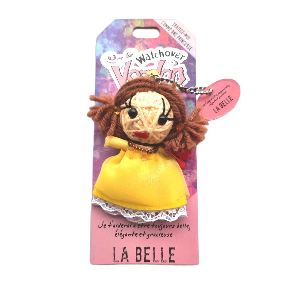 Poupée Voodoo La Belle – Fétiche humoristique à accrocher