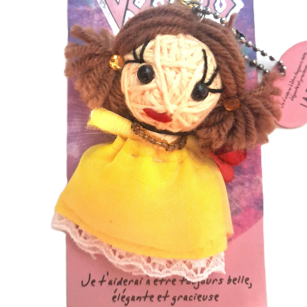 Poupée Voodoo La Belle – Fétiche humoristique à accrocher