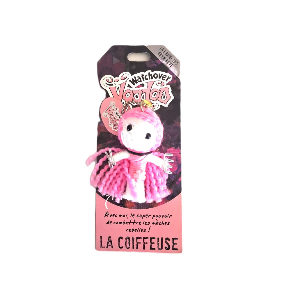 Poupée Voodoo La Coiffeuse – Fétiche humoristique à accrocher