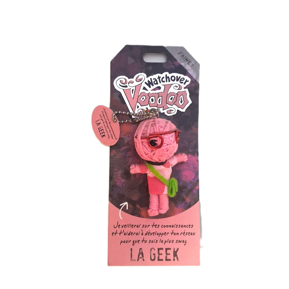 Poupée Voodoo La Geek – Fétiche humoristique à accrocher