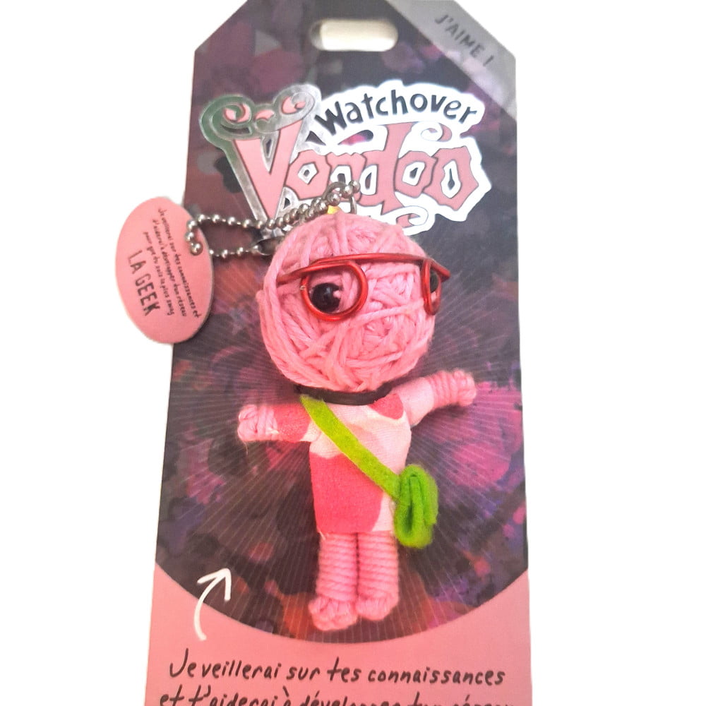 Poupée Voodoo La Geek – Fétiche humoristique à accrocher