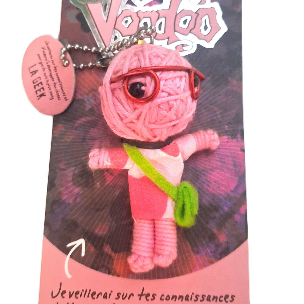 Poupée Voodoo La Geek – Fétiche humoristique à accrocher