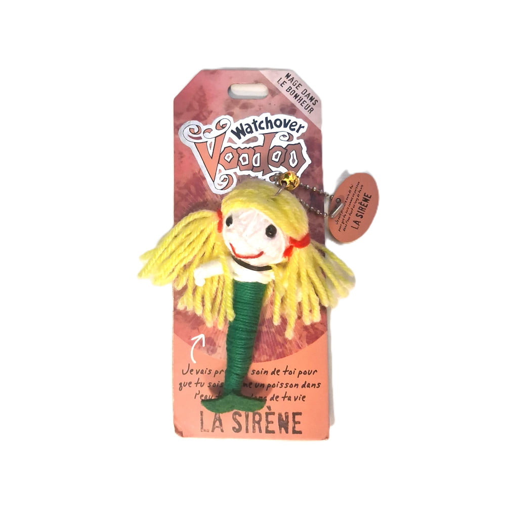 Poupée Voodoo La Sirène – Fétiche humoristique à accrocher
