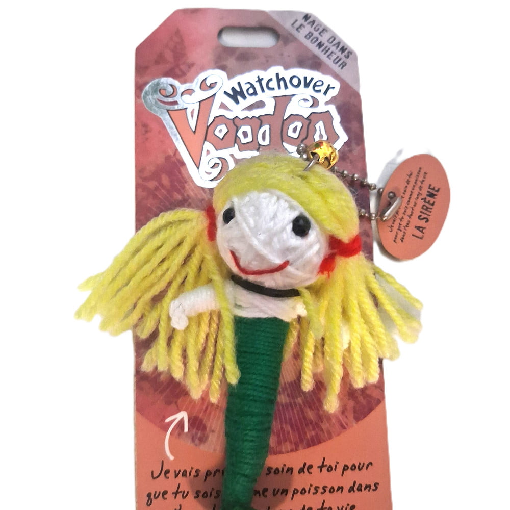 Poupée Voodoo La Sirène – Fétiche humoristique à accrocher