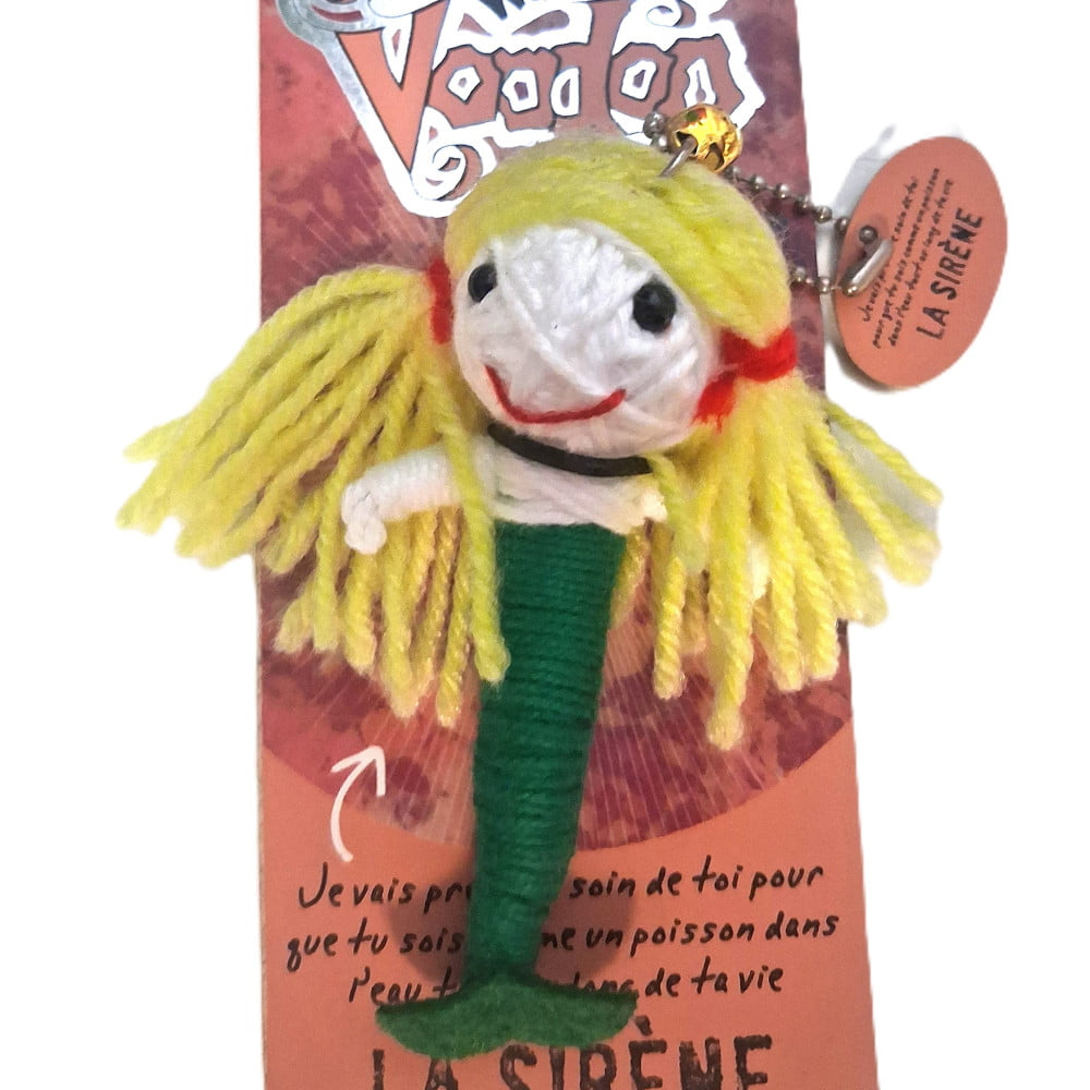 Poupée Voodoo La Sirène – Fétiche humoristique à accrocher