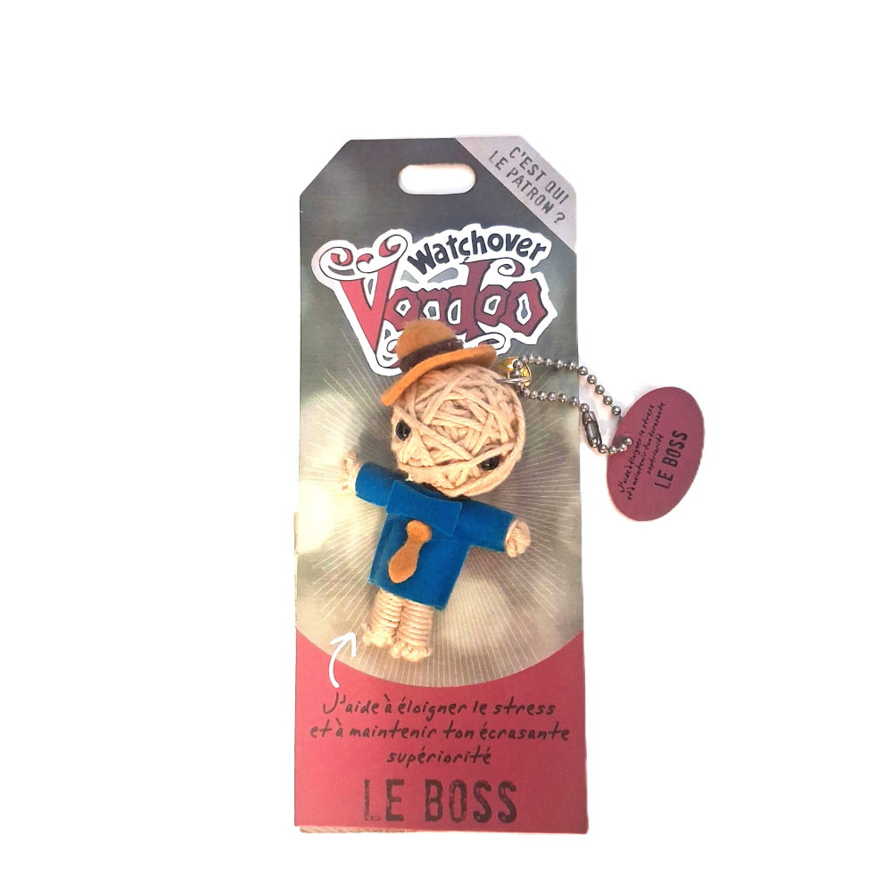 Poupée Voodoo Le Boss – Fétiche humoristique à accrocher