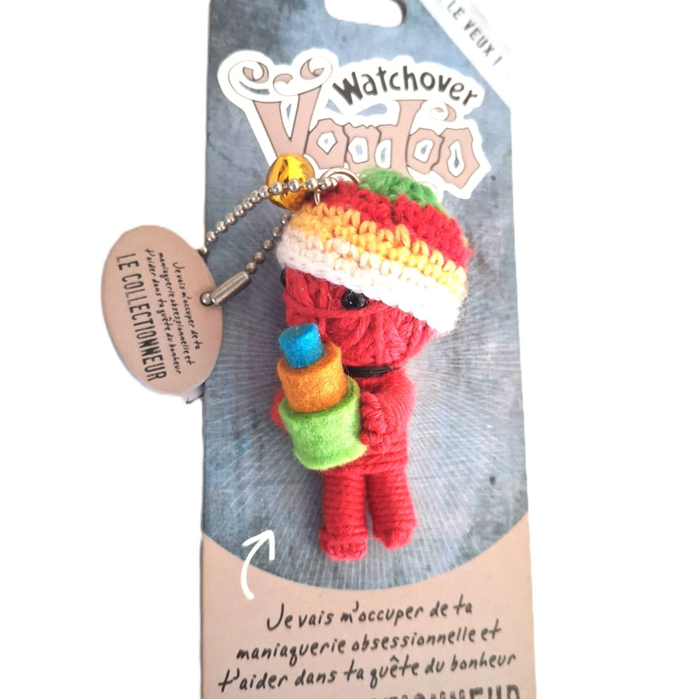 Poupée Voodoo Le Collectionneur – Fétiche humoristique à accrocher
