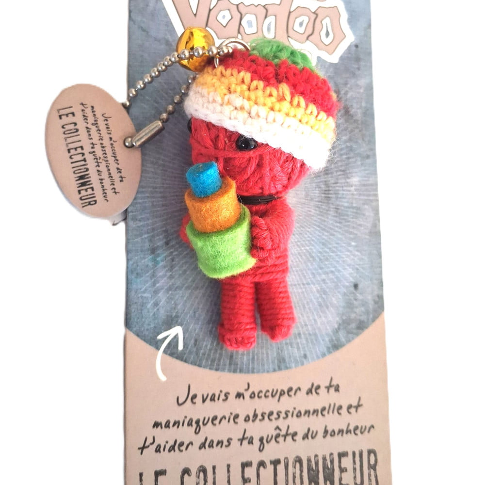 Poupée Voodoo Le Collectionneur – Fétiche humoristique à accrocher