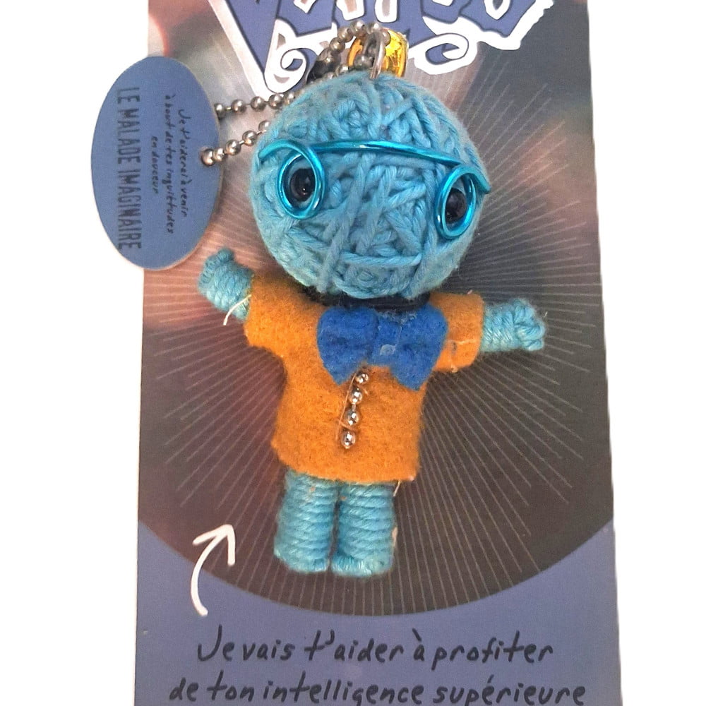 Poupée Voodoo Le Geek – Fétiche humoristique à accrocher