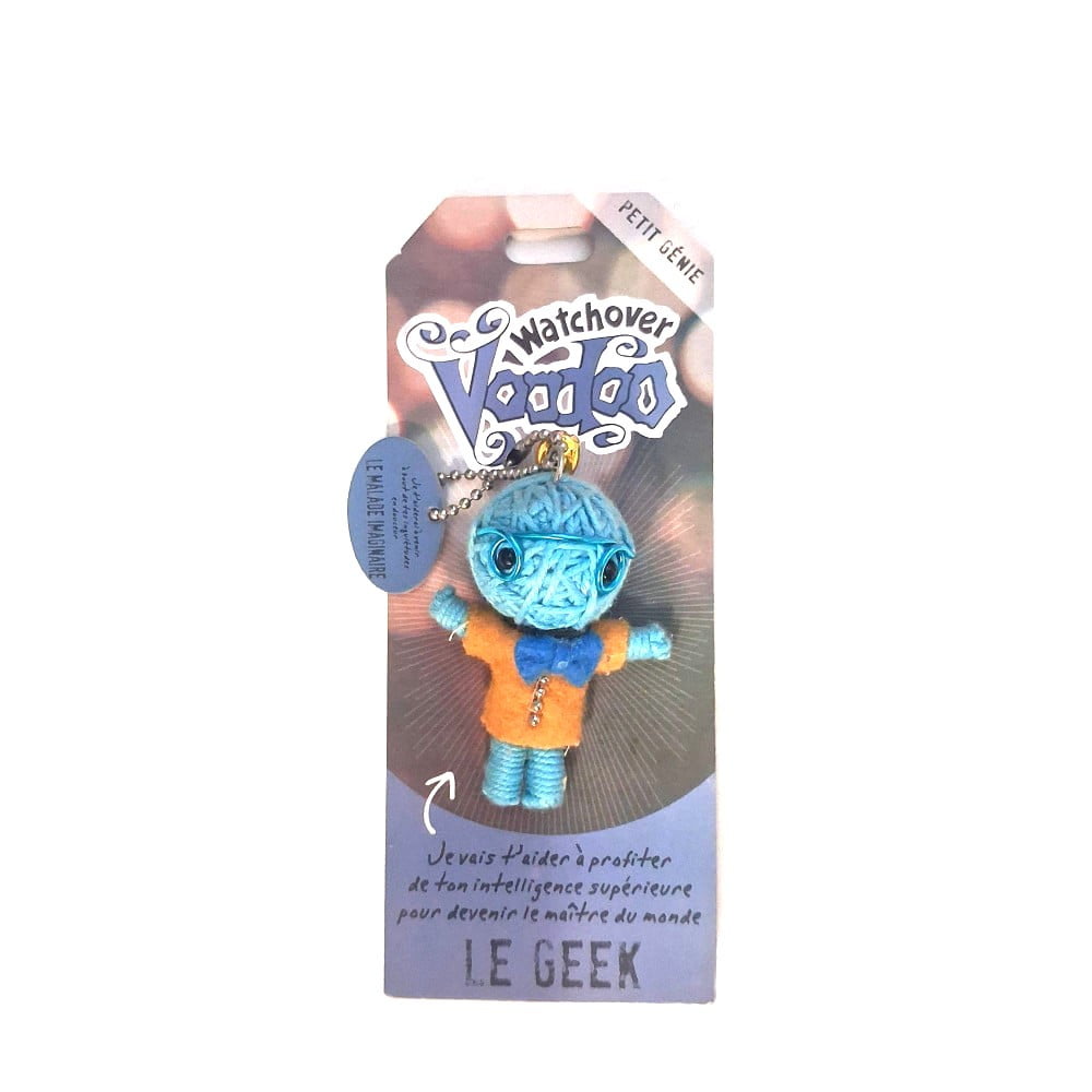 Poupée Voodoo Le Geek – Fétiche humoristique à accrocher