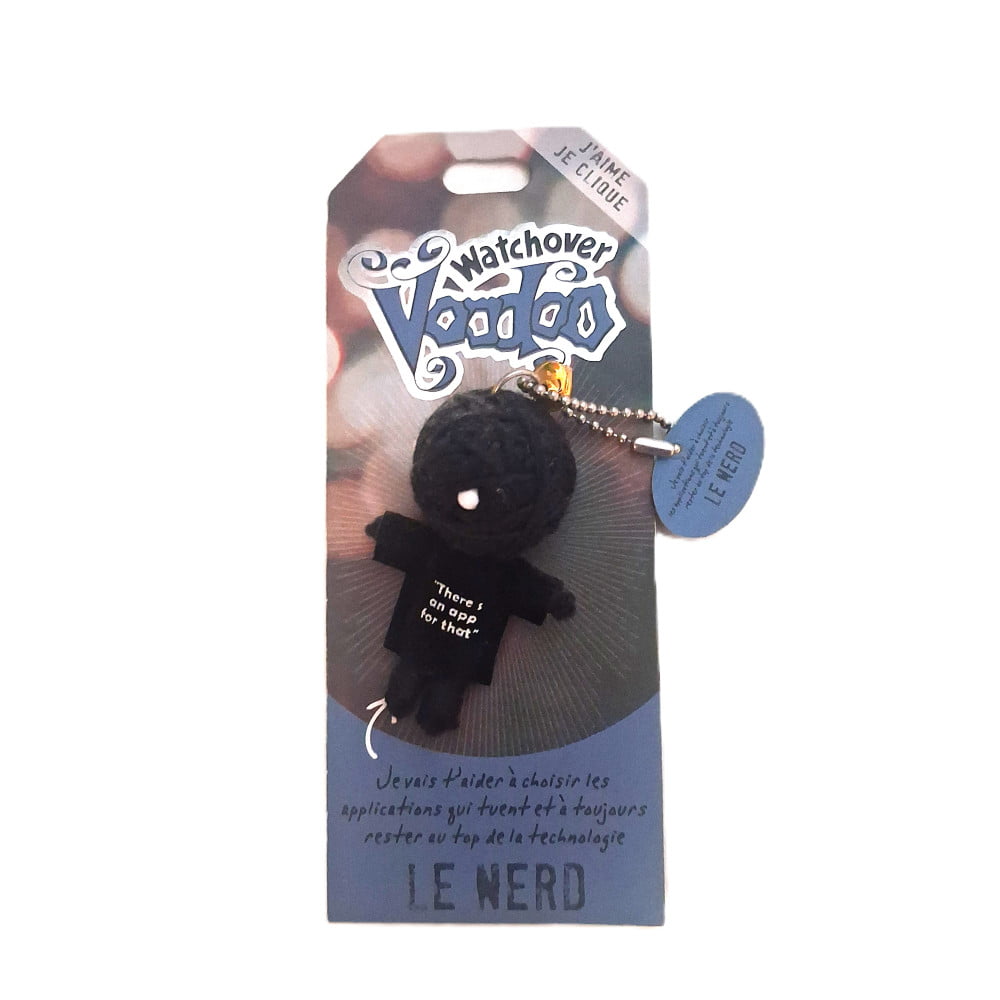 Poupée Voodoo Le Nerd – Fétiche humoristique à accrocher