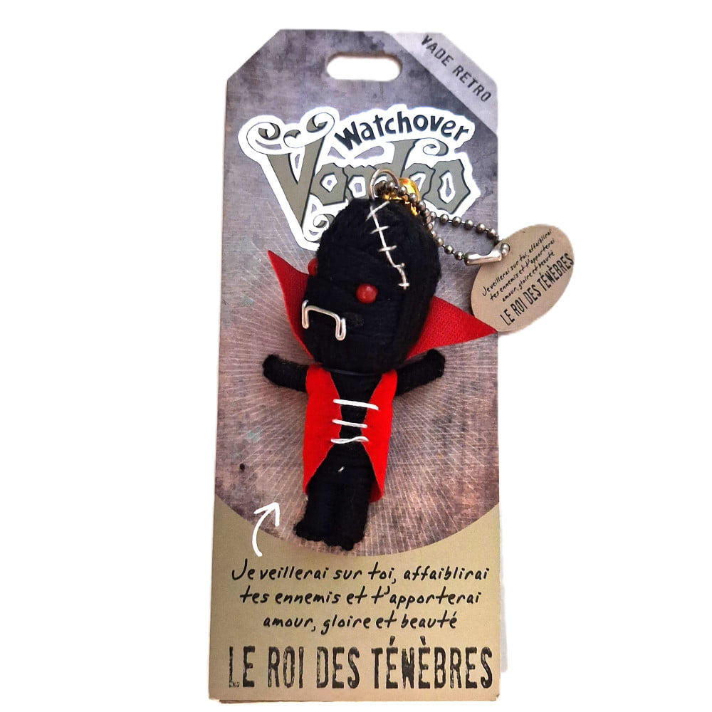 Poupée Voodoo Le Roi des Ténèbres – Fétiche humoristique à accrocher