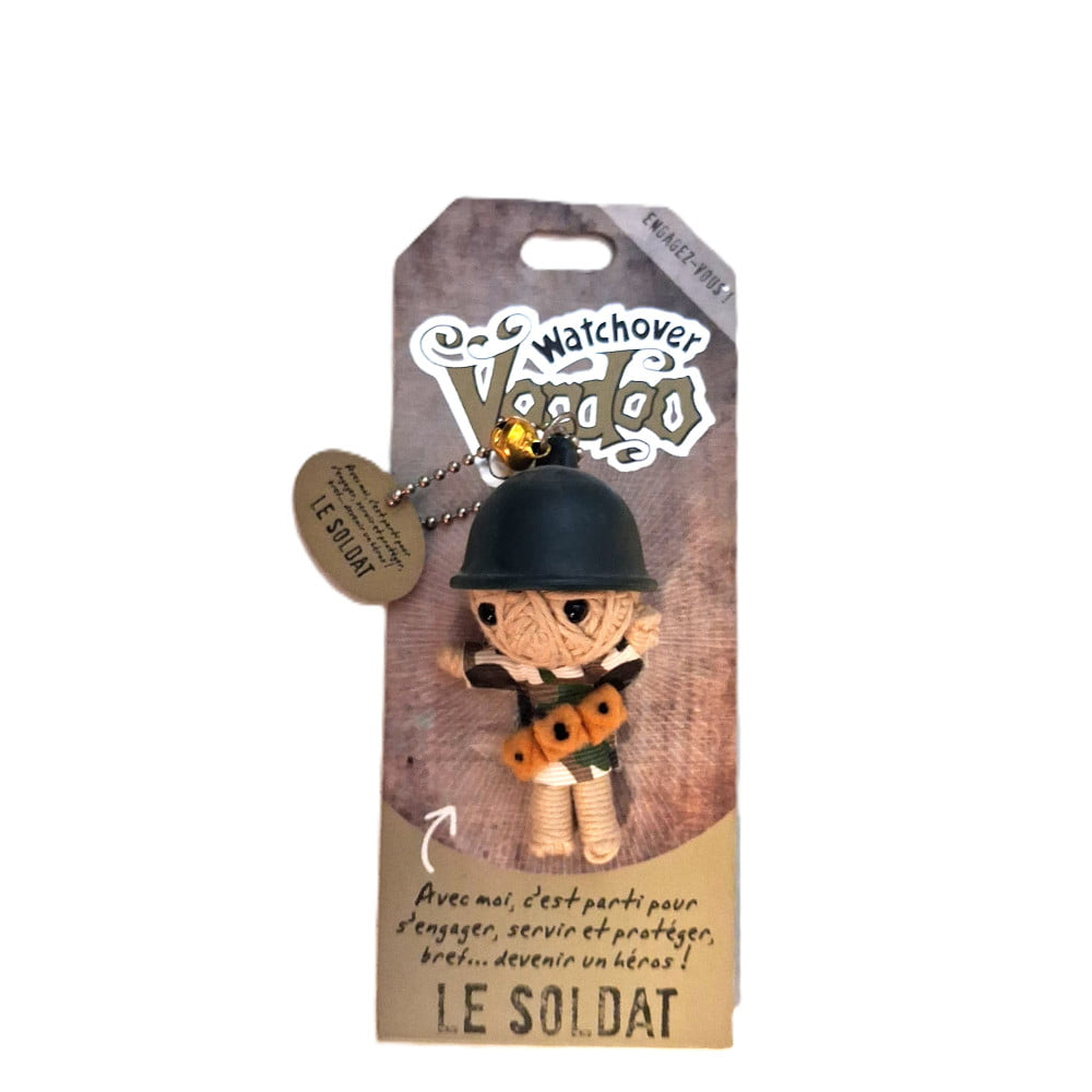 Poupée Voodoo Le Soldat – Fétiche humoristique à accrocher