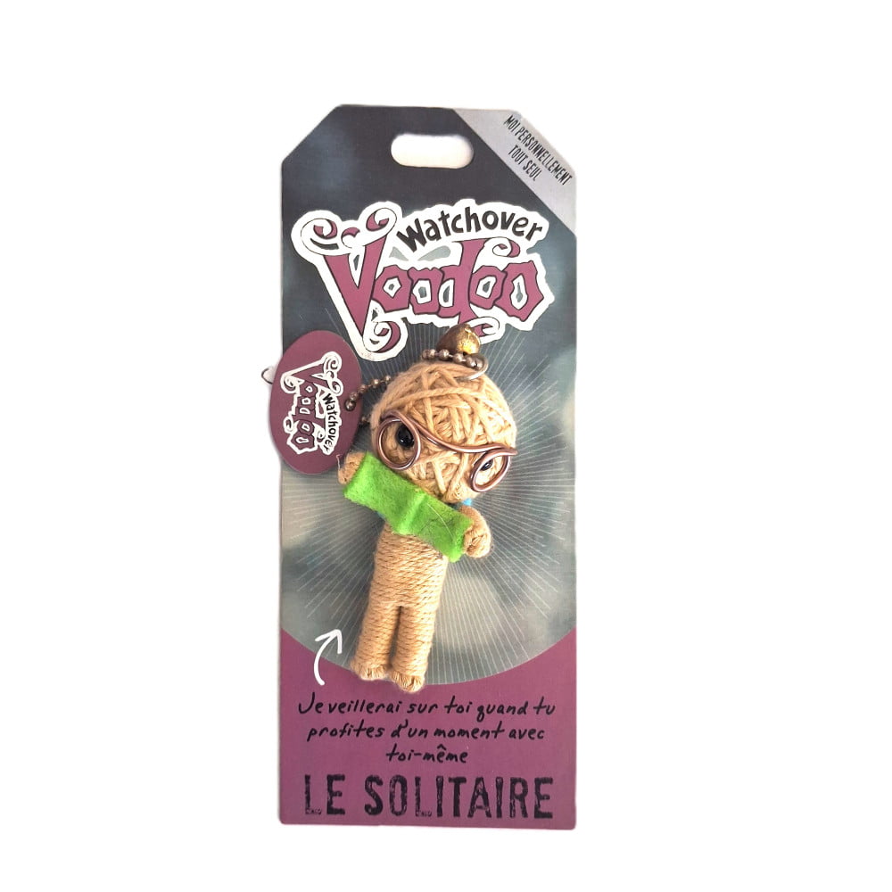 Poupée Voodoo Le Solitaire – Fétiche humoristique à accrocher