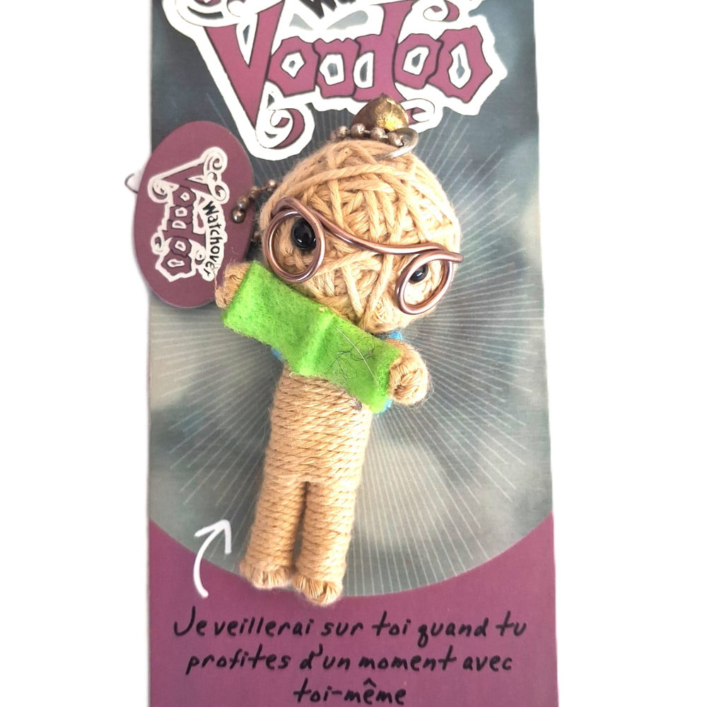 Poupée Voodoo Le Solitaire – Fétiche humoristique à accrocher