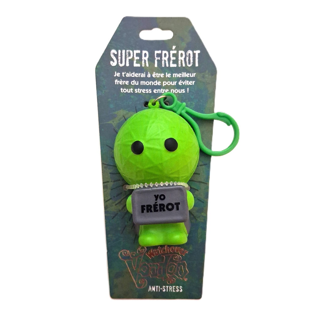 Poupée Voodoo Squishie Anti-Stress Frère – Yo Frérot