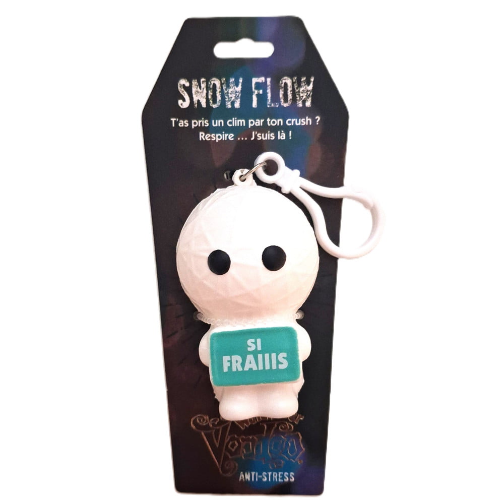 Poupée Voodoo Squishie Anti-Stress Snow Flow – Si frais