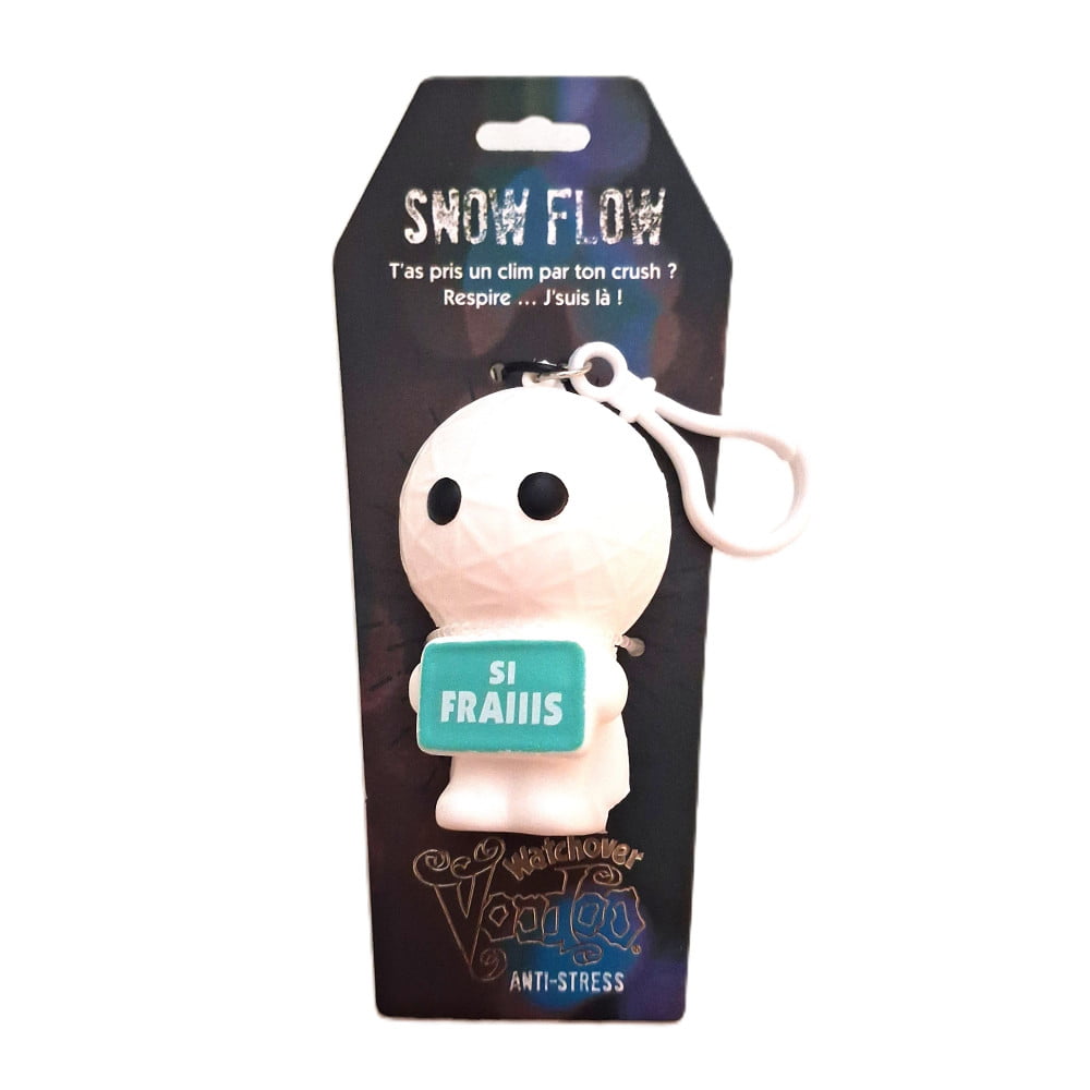 Poupée Voodoo Squishie Anti-Stress Snow Flow – Si frais