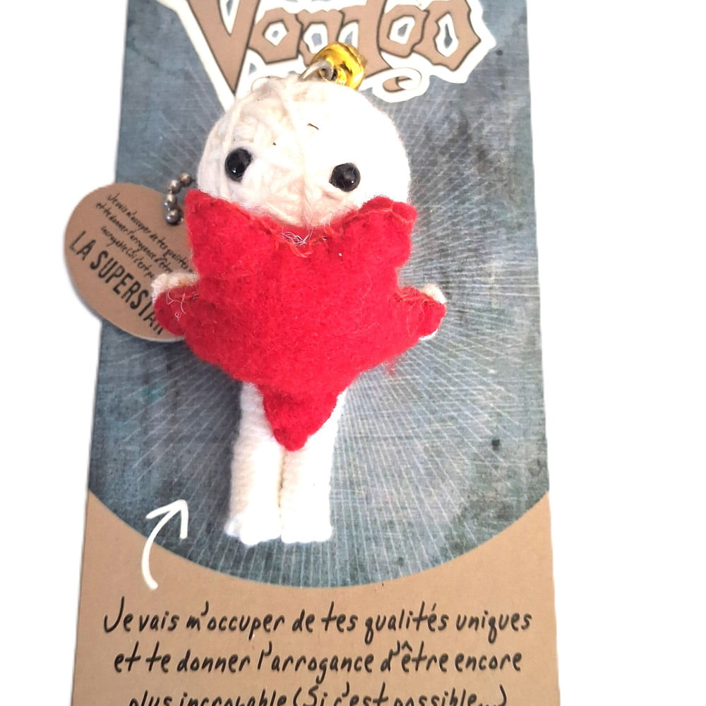 Poupée Voodoo Superstar – Fétiche humoristique à accrocher