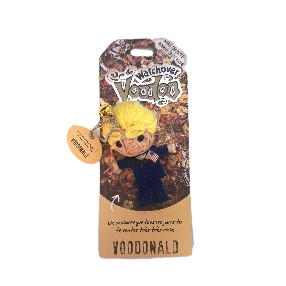 Poupée Voodoo Voodonald – Fétiche humoristique à accrocher