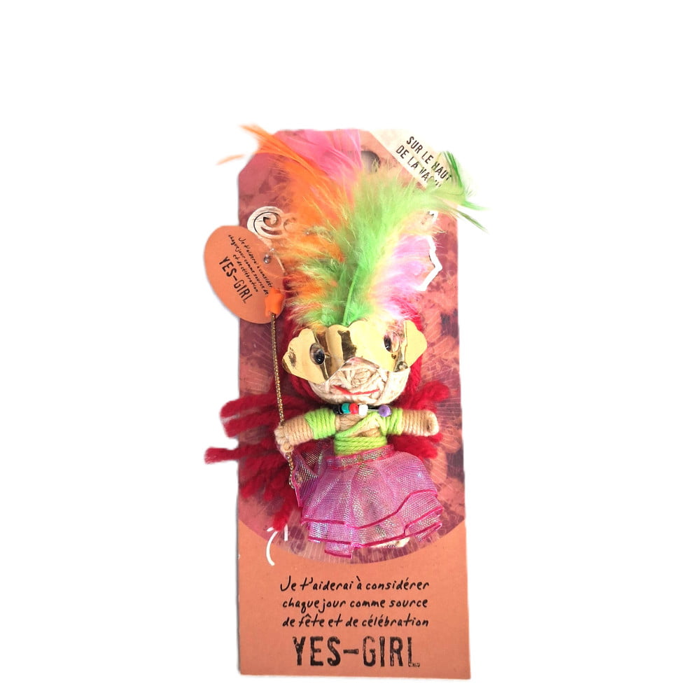 Poupée Voodoo Yes Girl – Fétiche humoristique à accrocher
