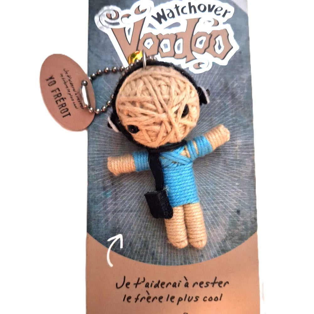 Poupée Voodoo Yo Frérot – Fétiche humoristique à accrocher