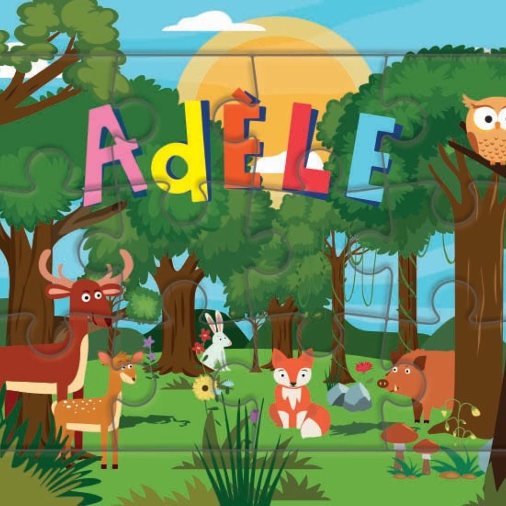 Puzzle 1er âge "Le Puzzle de ton Prénom" Adèle