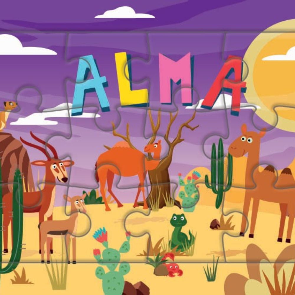 Puzzle 1er âge "Le Puzzle de ton Prénom" Alma