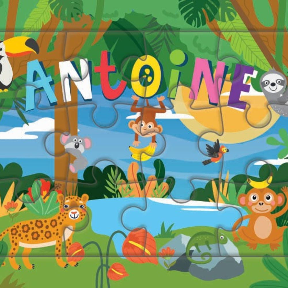 Puzzle 1er âge "Le Puzzle de ton Prénom" Antoine