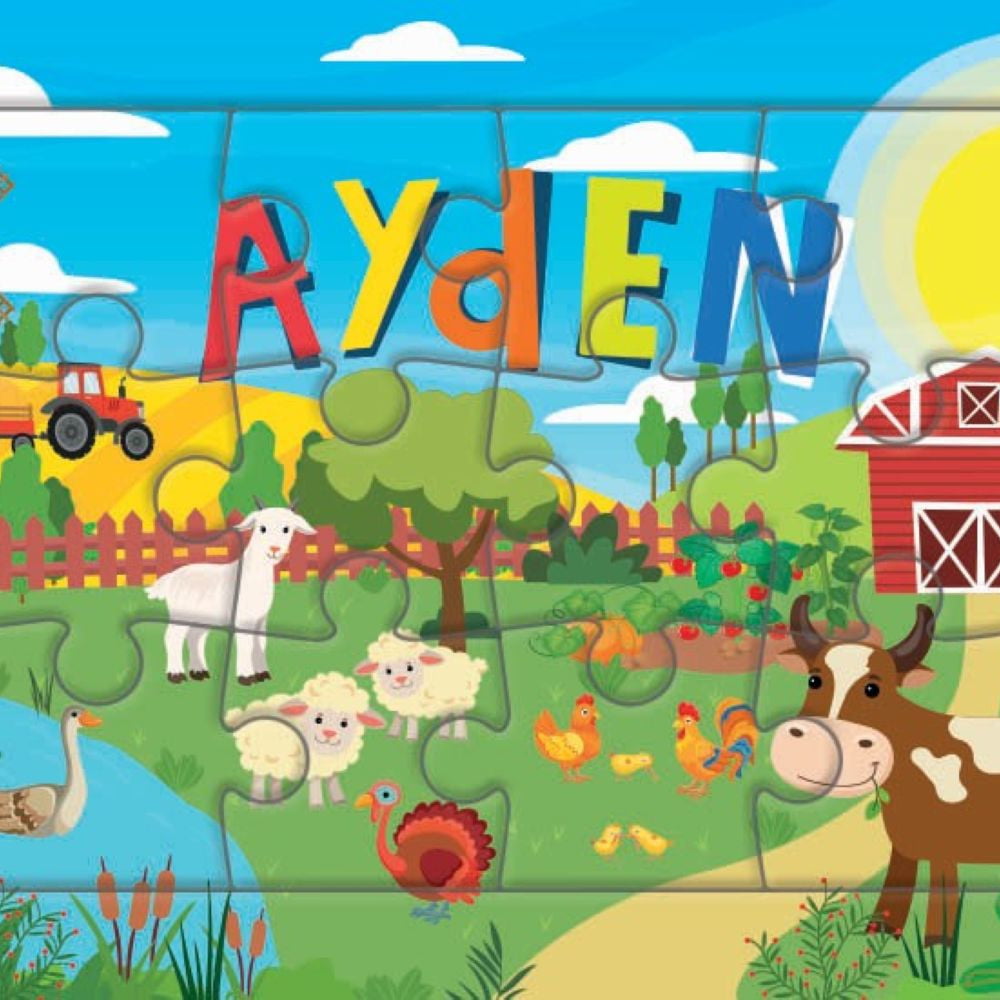 Puzzle 1er âge "Le Puzzle de ton Prénom" Ayden