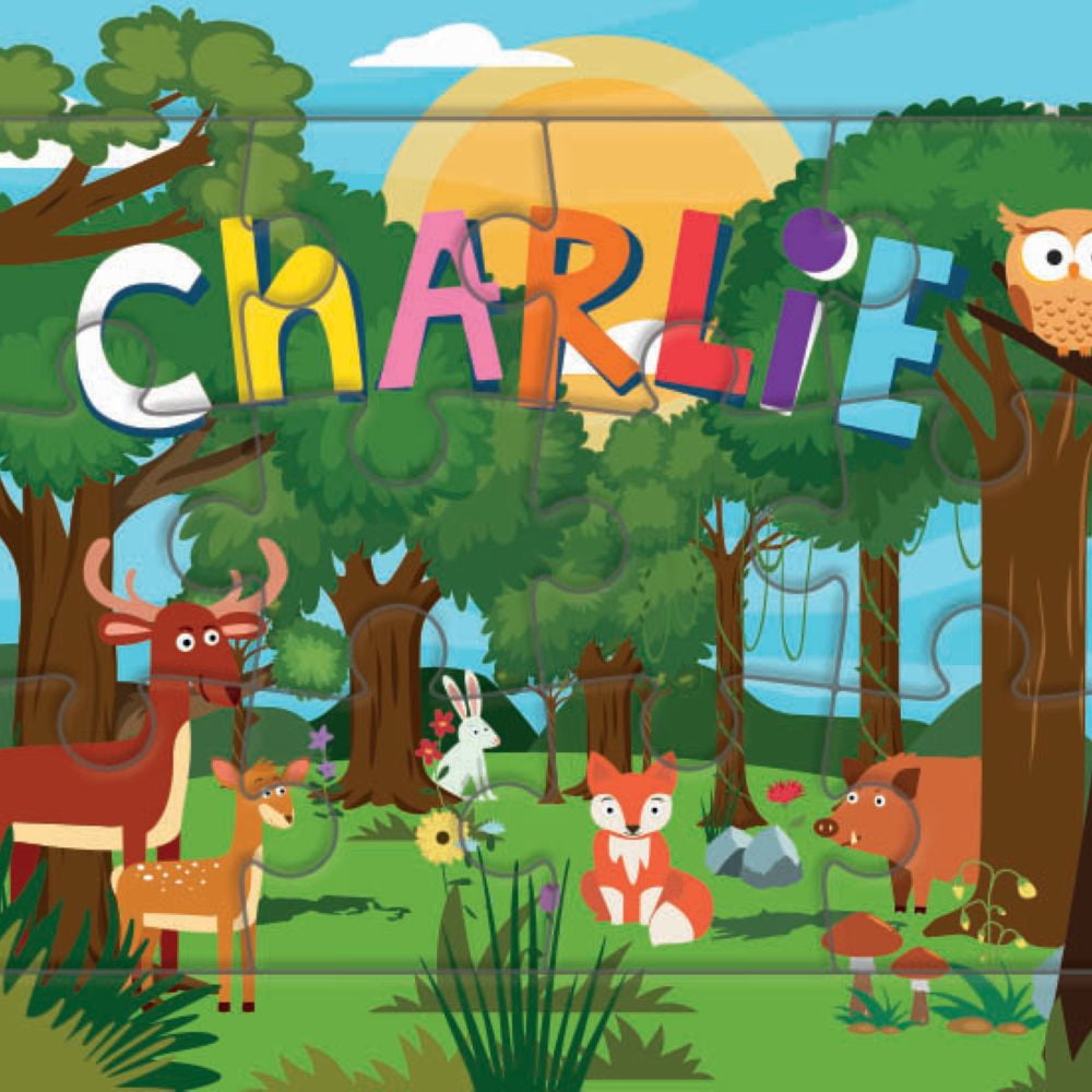 Puzzle 1er âge "Le Puzzle de ton Prénom" Charlie