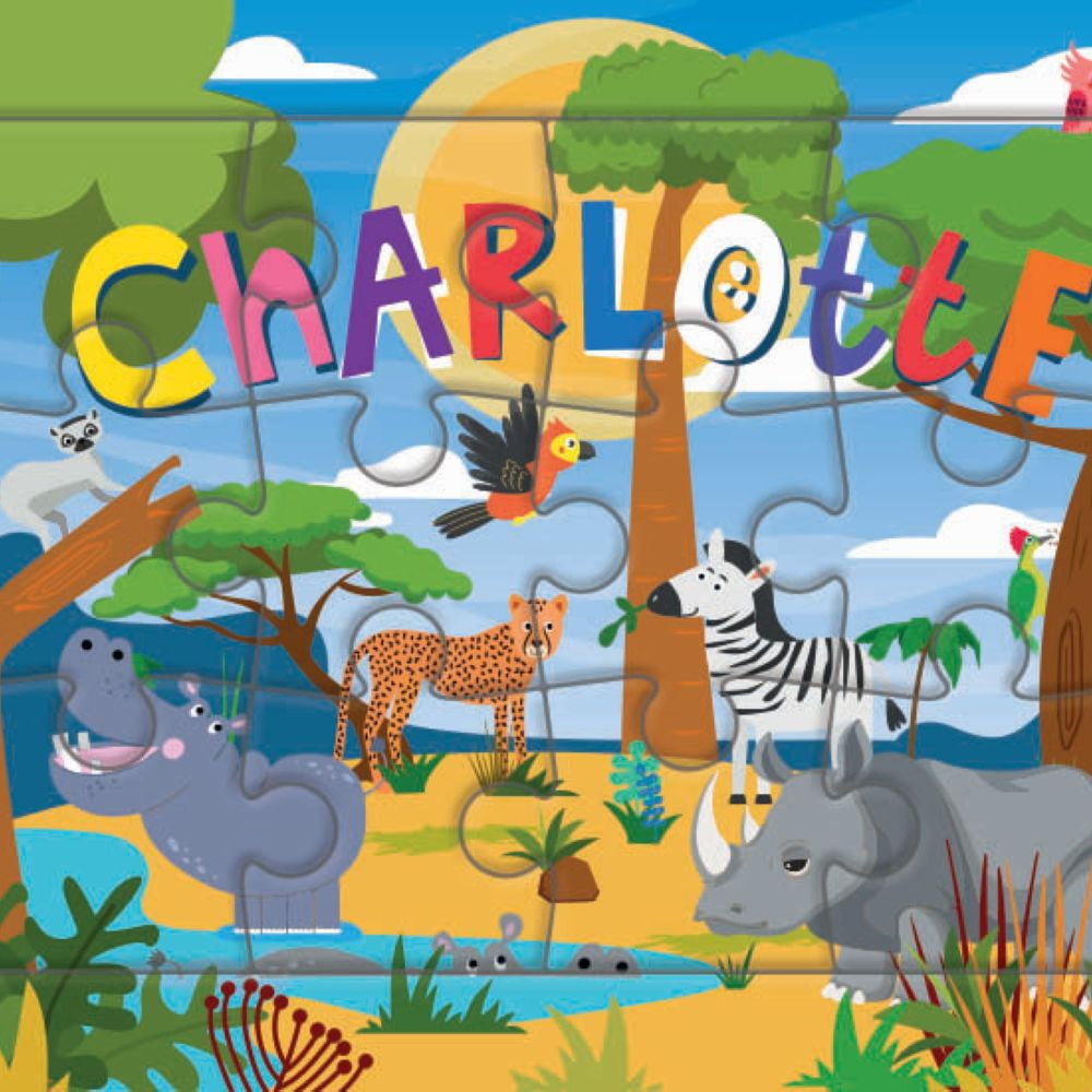 Puzzle 1er âge "Le Puzzle de ton Prénom" Charlotte