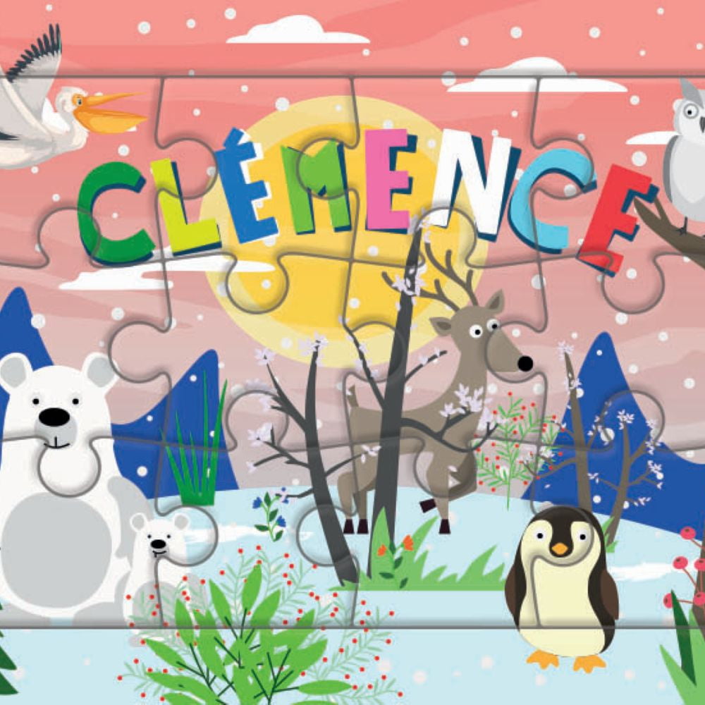 Puzzle 1er âge "Le Puzzle de ton Prénom" Clémence