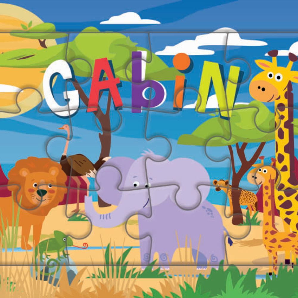 Puzzle 1er âge "Le Puzzle de ton Prénom" Gabin