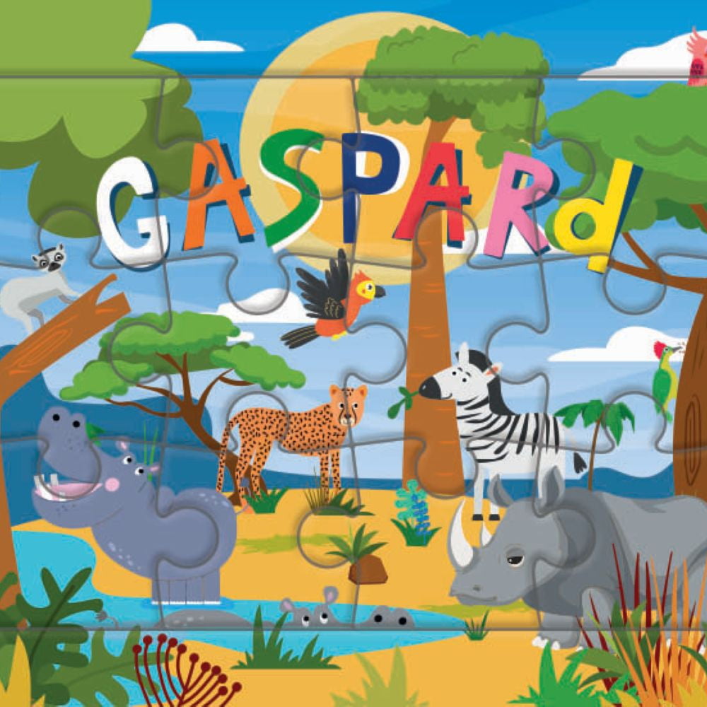 Puzzle 1er âge "Le Puzzle de ton Prénom" Gaspard
