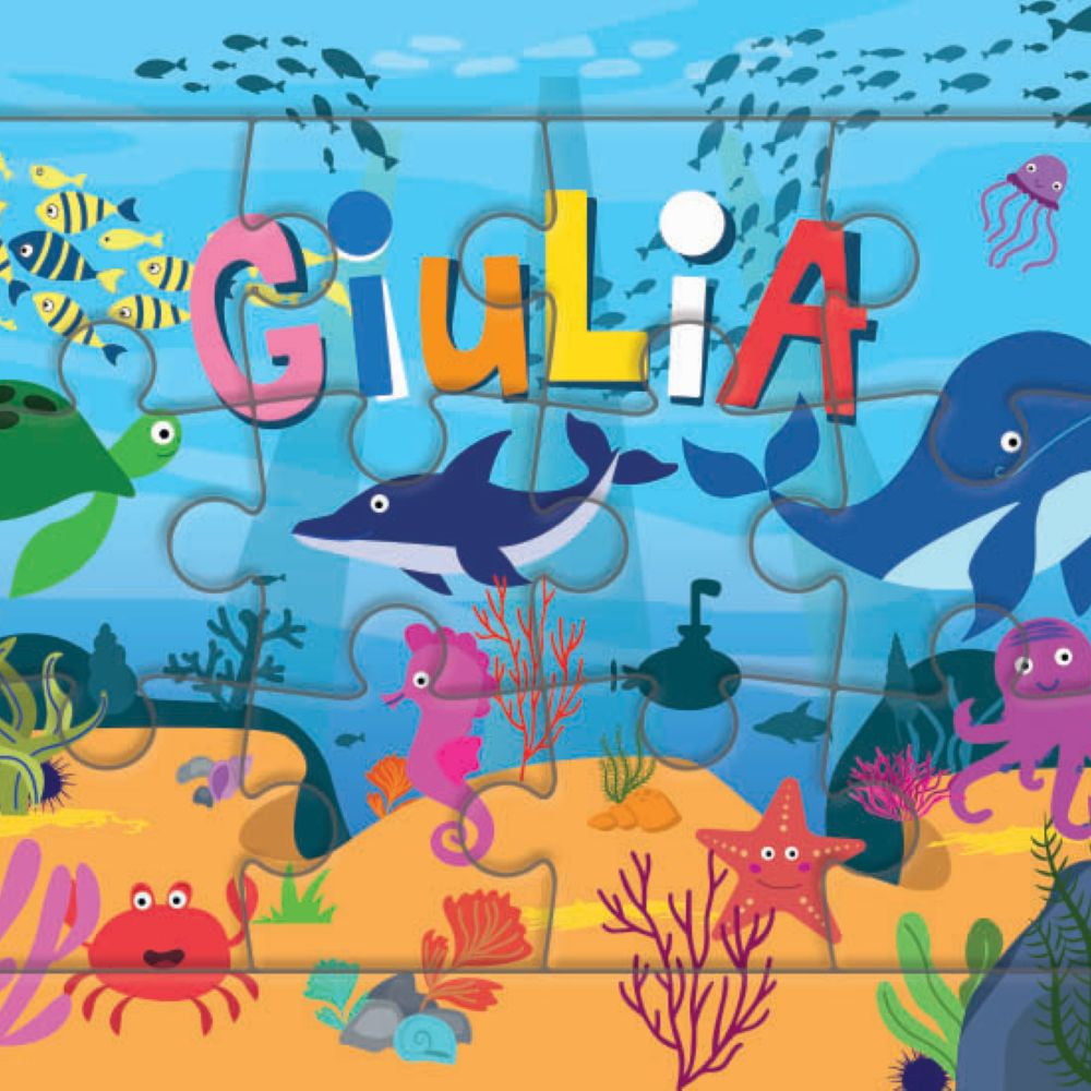 Puzzle 1er âge "Le Puzzle de ton Prénom" Giulia