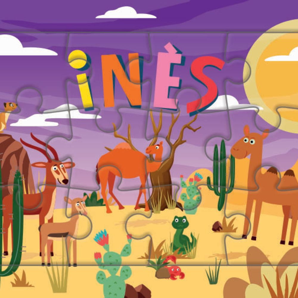 Puzzle 1er âge "Le Puzzle de ton Prénom" Inès