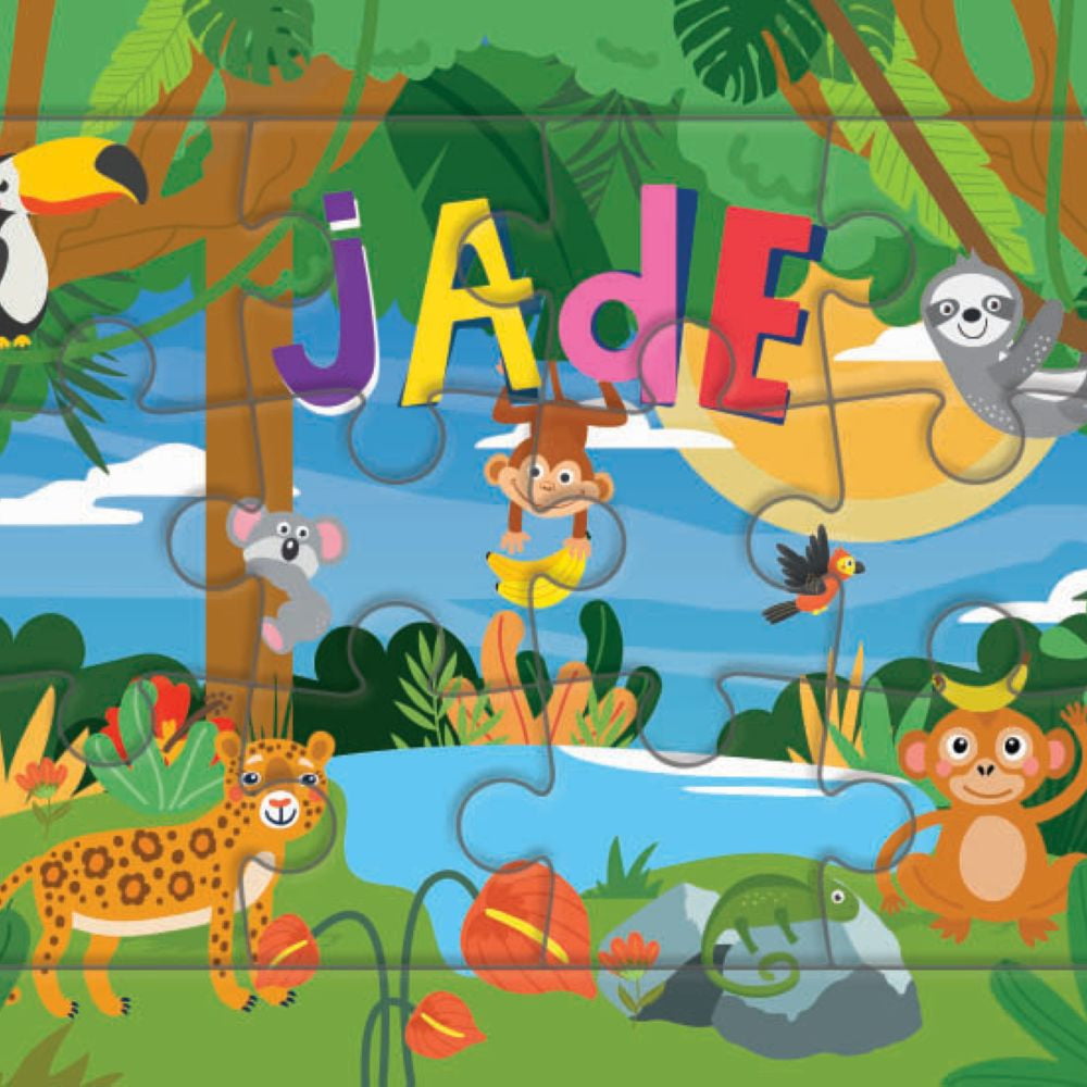 Puzzle 1er âge "Le Puzzle de ton Prénom" Jade