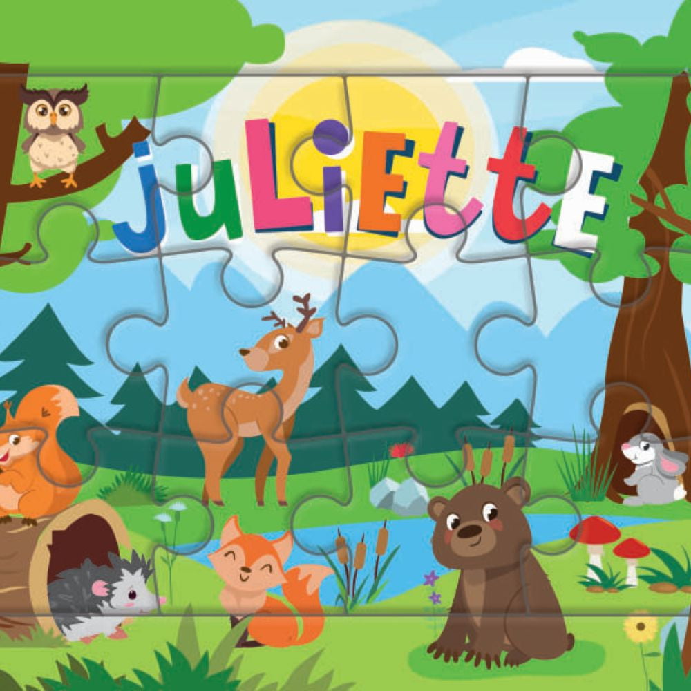 Puzzle 1er âge "Le Puzzle de ton Prénom" Juliette